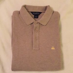 Brown Brooks Brothers Polo